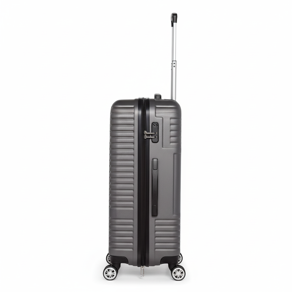 Business Grey | Hardshell Luggage - Durable Travel Suitcase | Wanderra