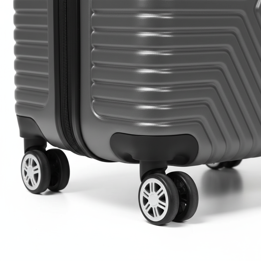 Business Grey | Hardshell Luggage - Durable Travel Suitcase | Wanderra